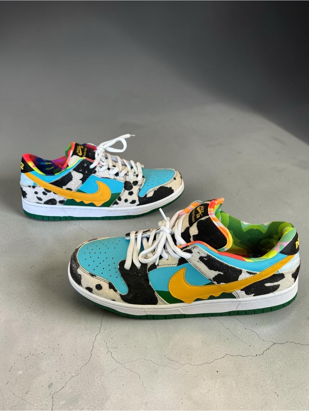 Nike SB Dunk Low Chunky Dunky collaboration Ben & Jerry's Men’s 13.5 New No Box - Picture 1 of 12